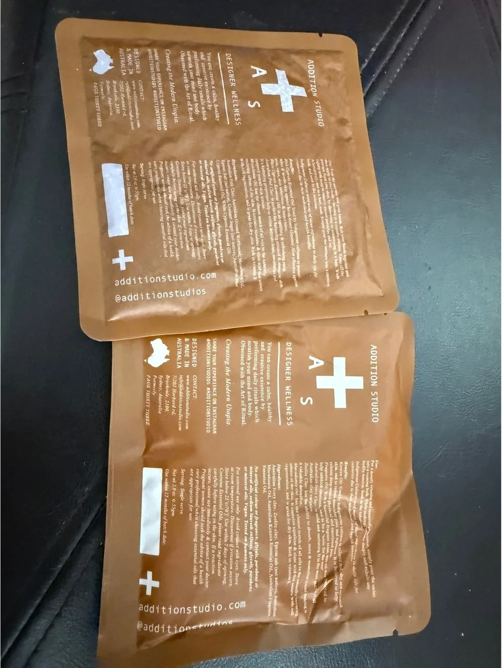 Australian luxury lot of 2 body scrubs and bath soak set upscale spa day